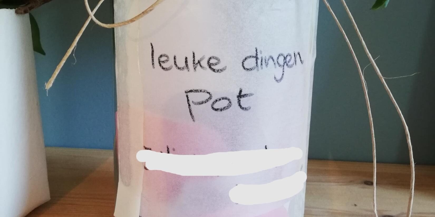 leuke dingen pot